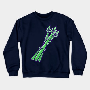 Asparagus Vegetable Cartoon Crewneck Sweatshirt